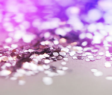 Purple Glitter Closeup
