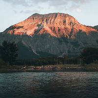 Mountaintop At Sunrise