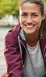 Retrato de mujer sonriente
