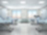 Empty hospital room