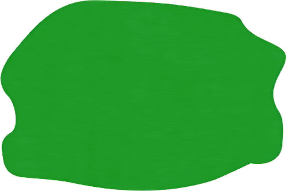 Green Abstract Shape