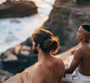 Meditating in Nature