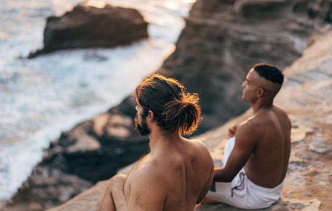 Meditating in Nature