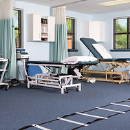 Cabinet de kiné salle de sport exercices