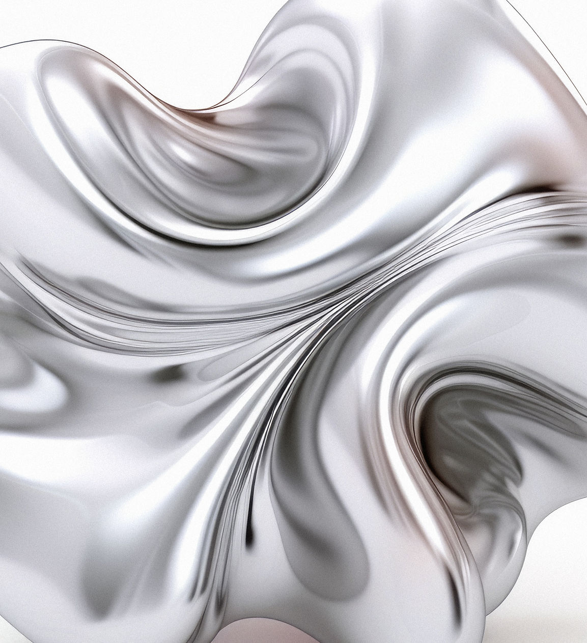 Silver Abstract