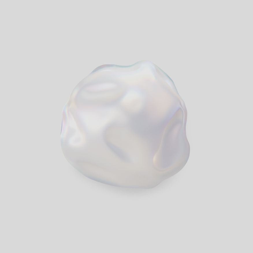 Irregular White Pearl