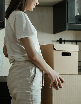 Unpacking Kitchen