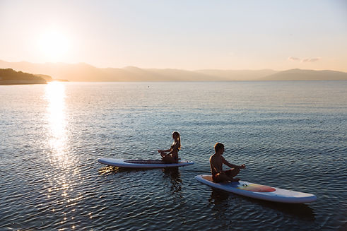 Sunset SUP Couple