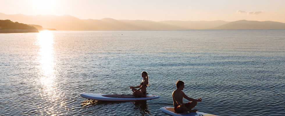 Sunset SUP Couple
