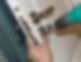 Installing door hardware with drill