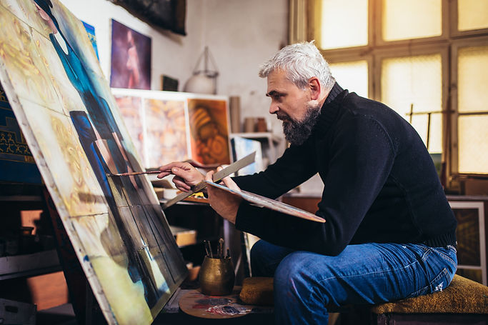 Painter at Work