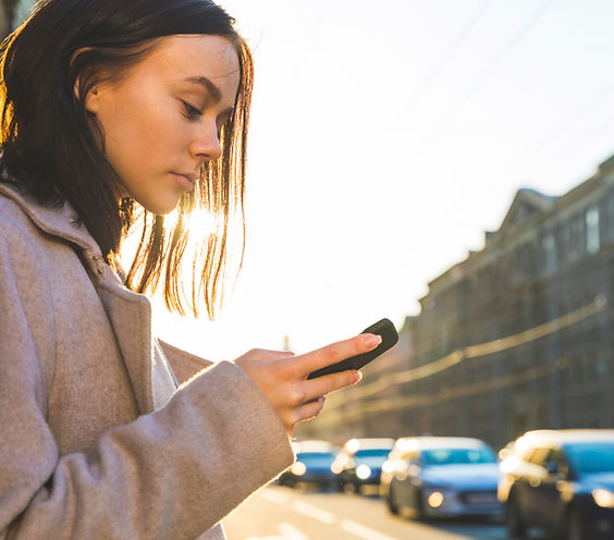 Browsing smart phone