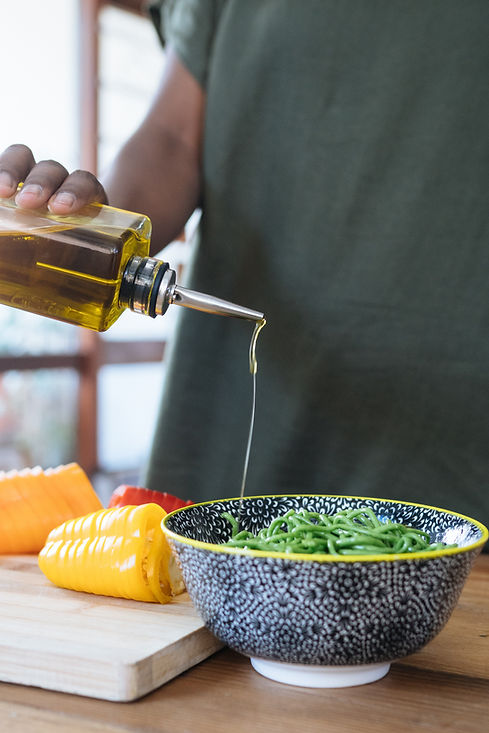 Preparing a Salad