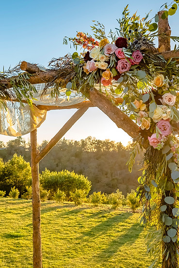 Rustic Wedding Arch