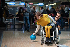 Bowling In Wheelchair