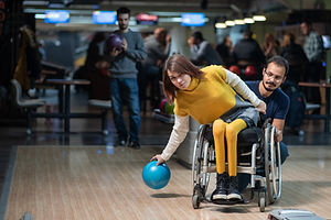 Bowling In Wheelchair
