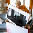 Unboxing a New TV