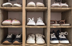 Kids Shoes in Cupboard