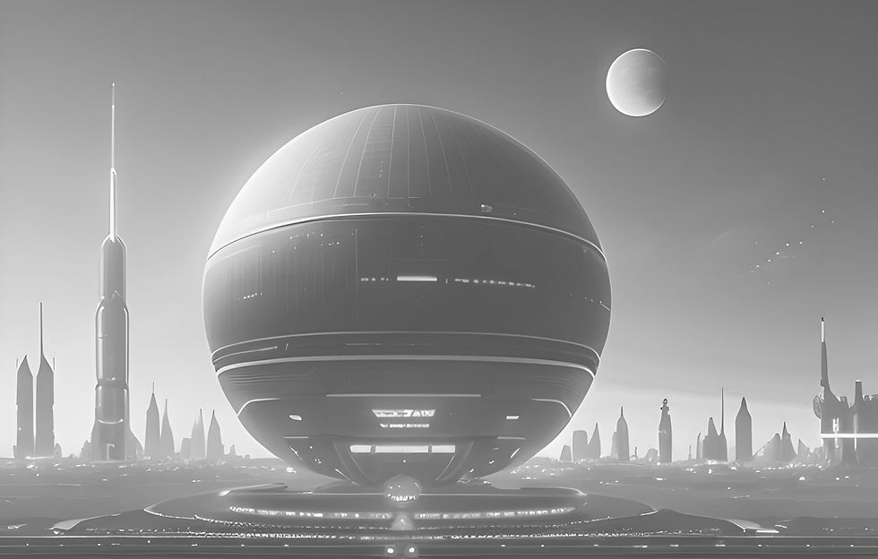 Futuristic Sphere Structure