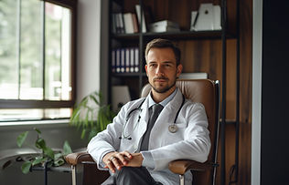 Doctor in Office