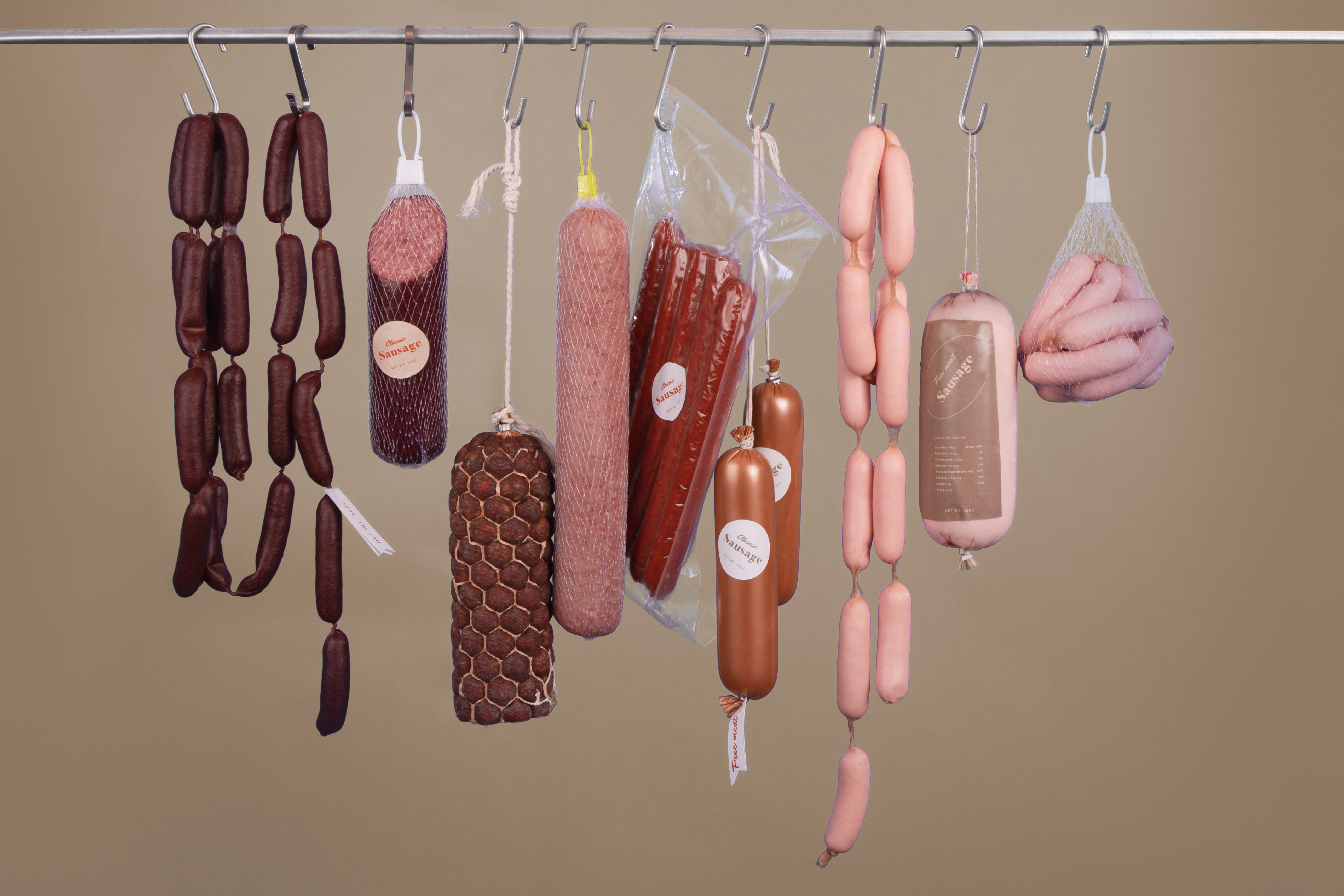 Arranged Food and Objects