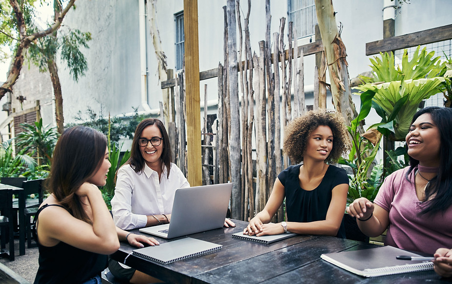 Outdoor Work Meeting