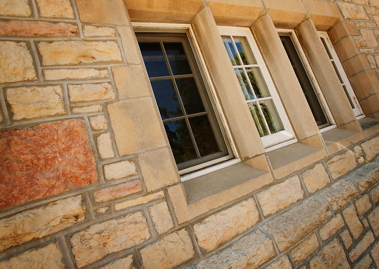 Windows and exterior of building