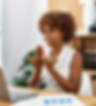 Woman Signing Online