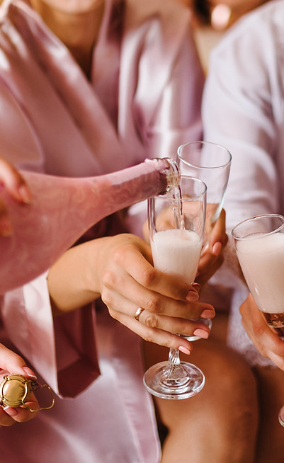 Celebratory Champagne Toast