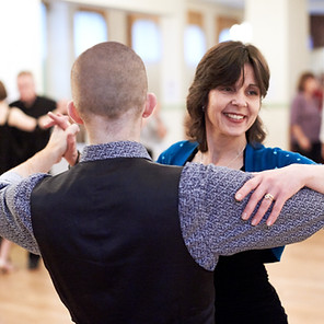 Dancing Couple Smiling