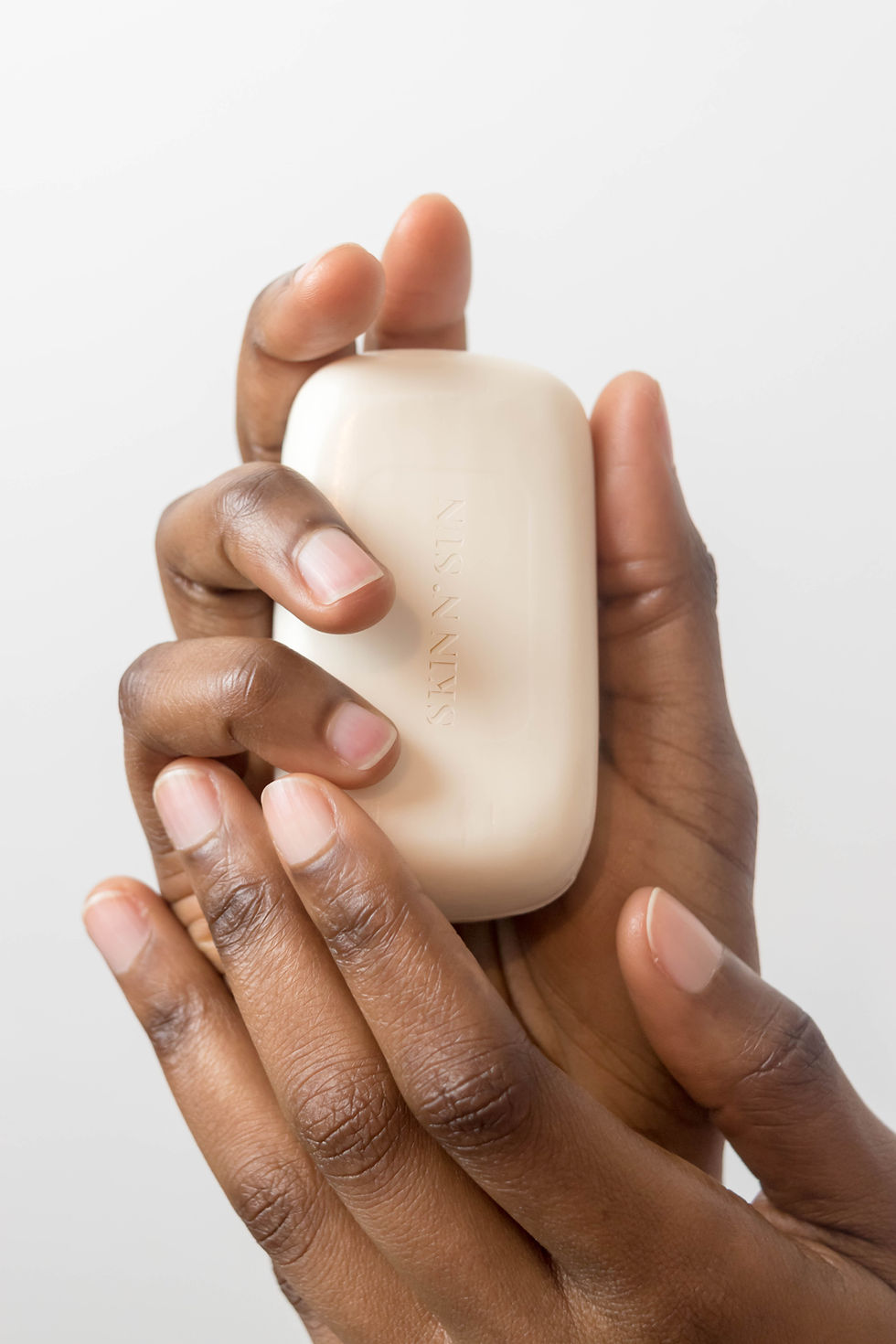 Hands Holding Soap