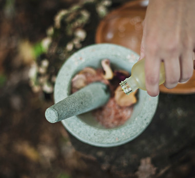 Stone Mortar and Pestle