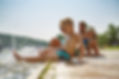 Family Going Swimming