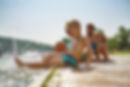 Family Going Swimming
