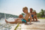 Family Going Swimming