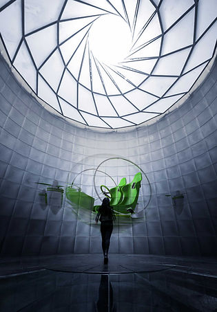 Futuristic Dome Interior