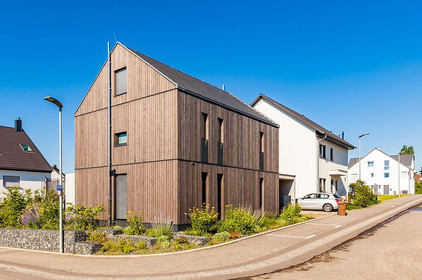 Hus med bergvärme
