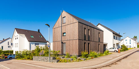 Modernes Holzhaus