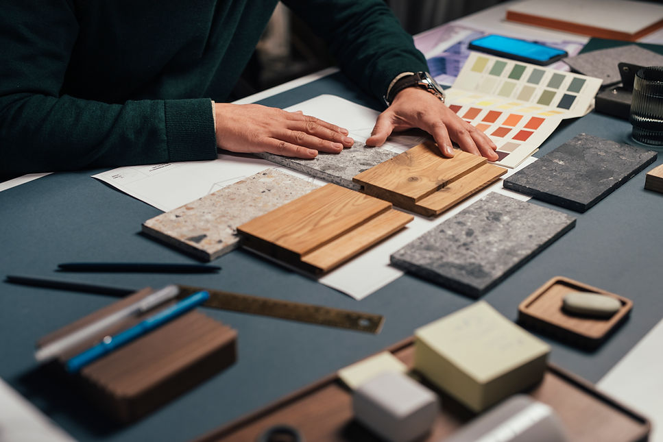 Designer Comparing Samples