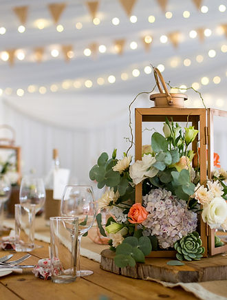 Rustic Wedding Table Centerpiece