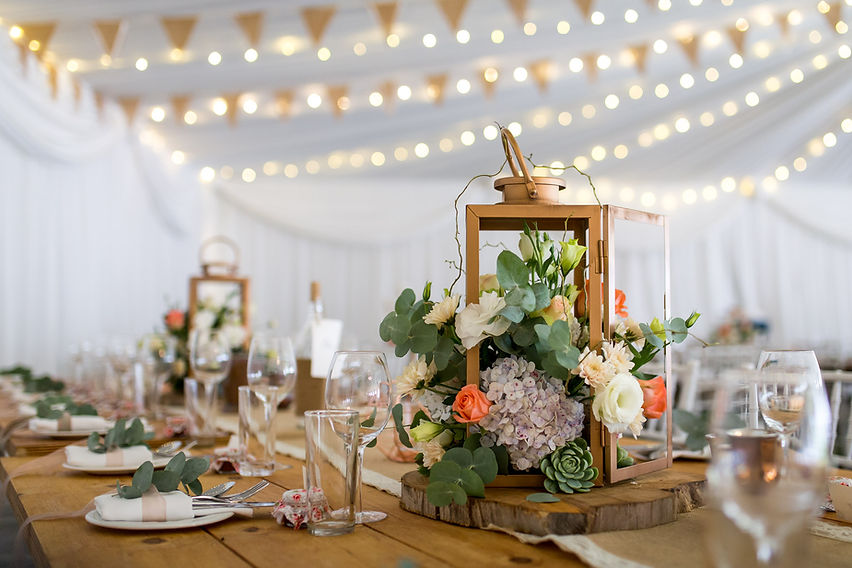 Elegante tafeldecoratie