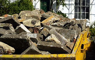 Yellow Builders Rubbish Skip