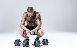Workout with Dumbbells
