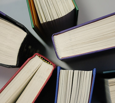Stacked Hardcover Books