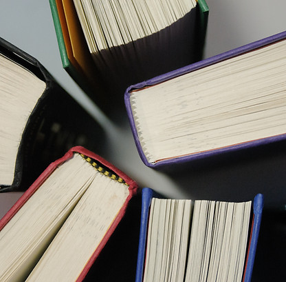 Livres colorés