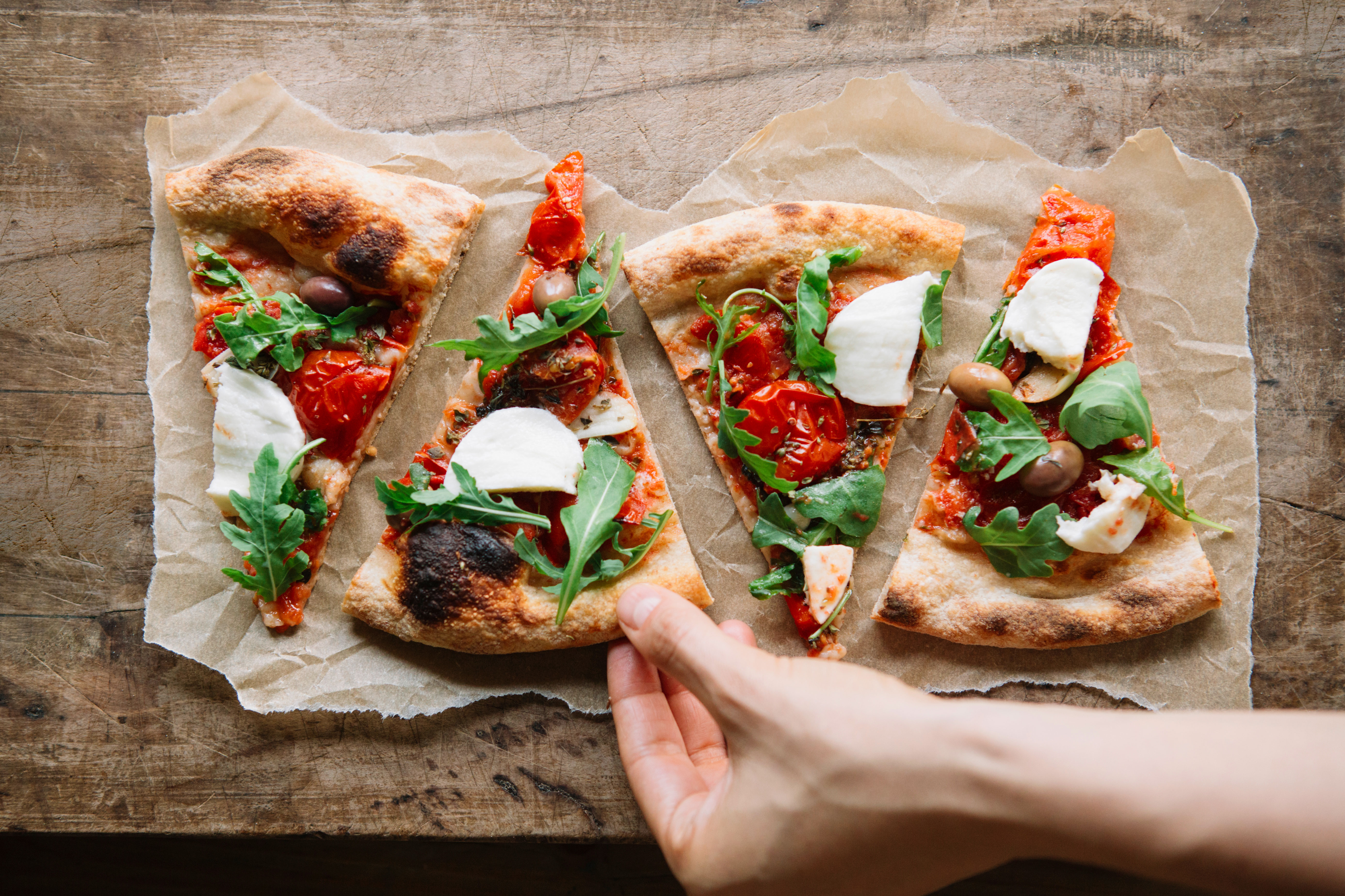 Arranged Food and Objects
