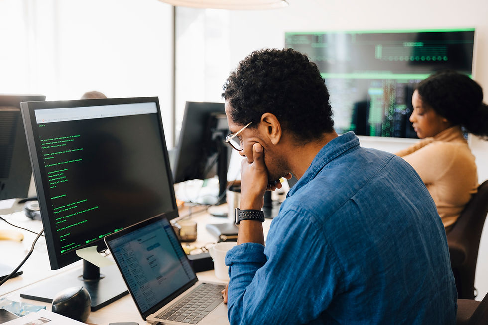 Espacio de trabajo del equipo de programación