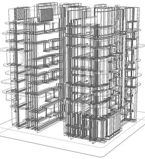 Diseño de estructura alámbrica de edificios