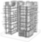 Wireframe Building Model