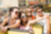 Grupo no Open Bus